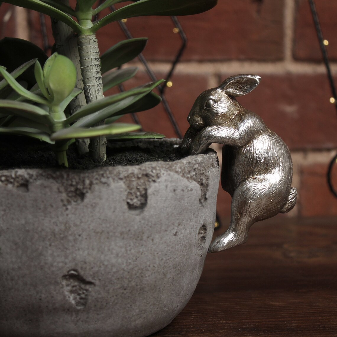 Animal Pot Hangers Home & Garden Planter Ornaments Wild Indoor Etsy UK