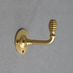 Brass Beehive Coat Hook Decorative Solid Brass Coat Hooks Beehive ...