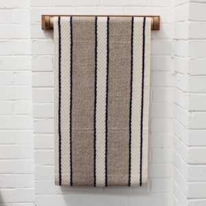 Oak roller towel rail Kitchen Bathroom Aga Towel Rail Old Traditional English Country Cottage Style Towel Rail image 6