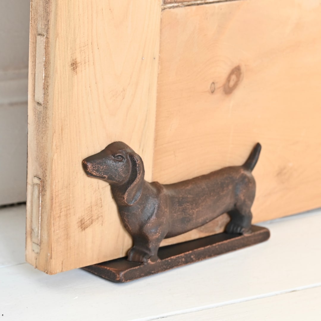Dachshund door stop video discount
