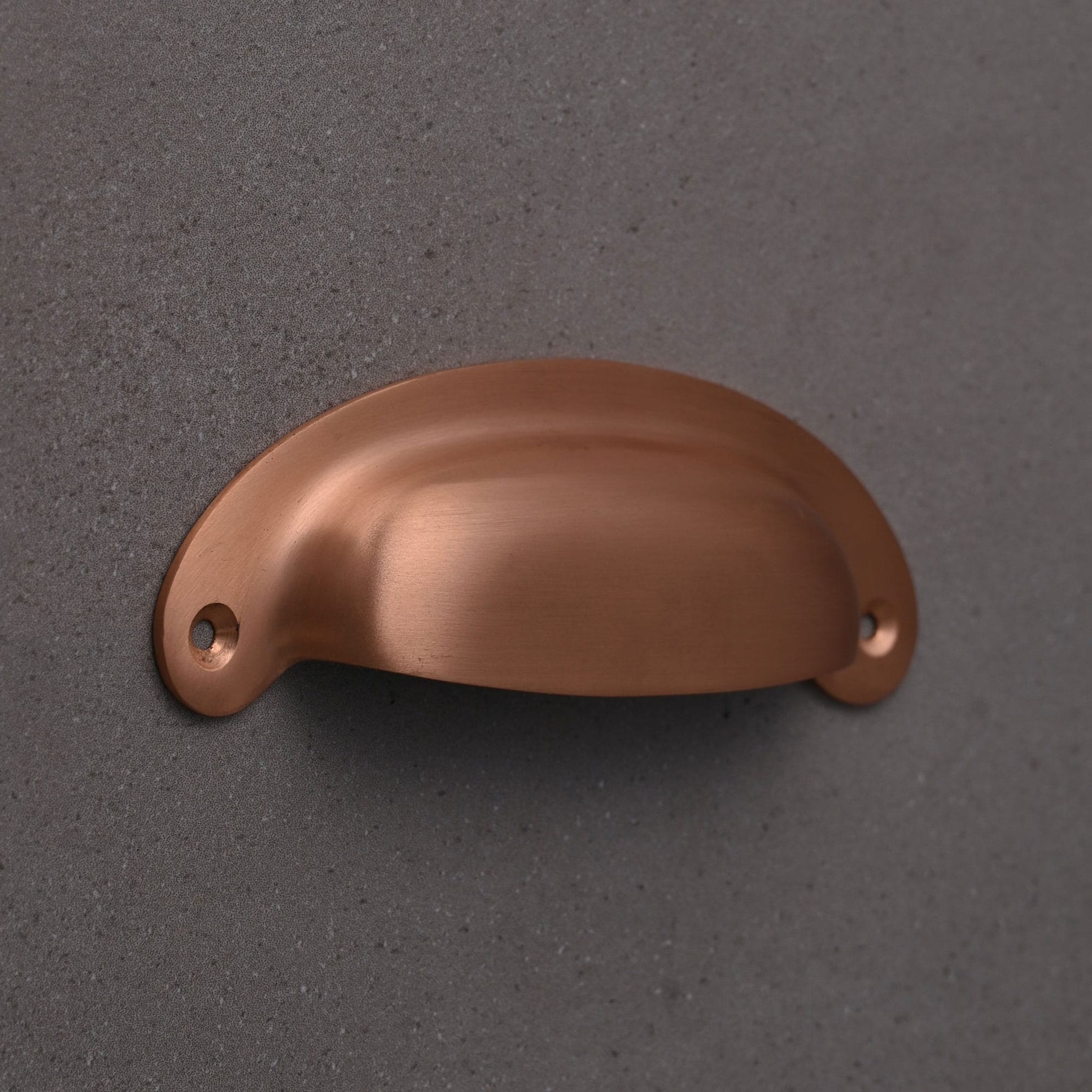 Brushed Satin Copper Kitchen Cupboard Handles Knobs Pulls Etsy