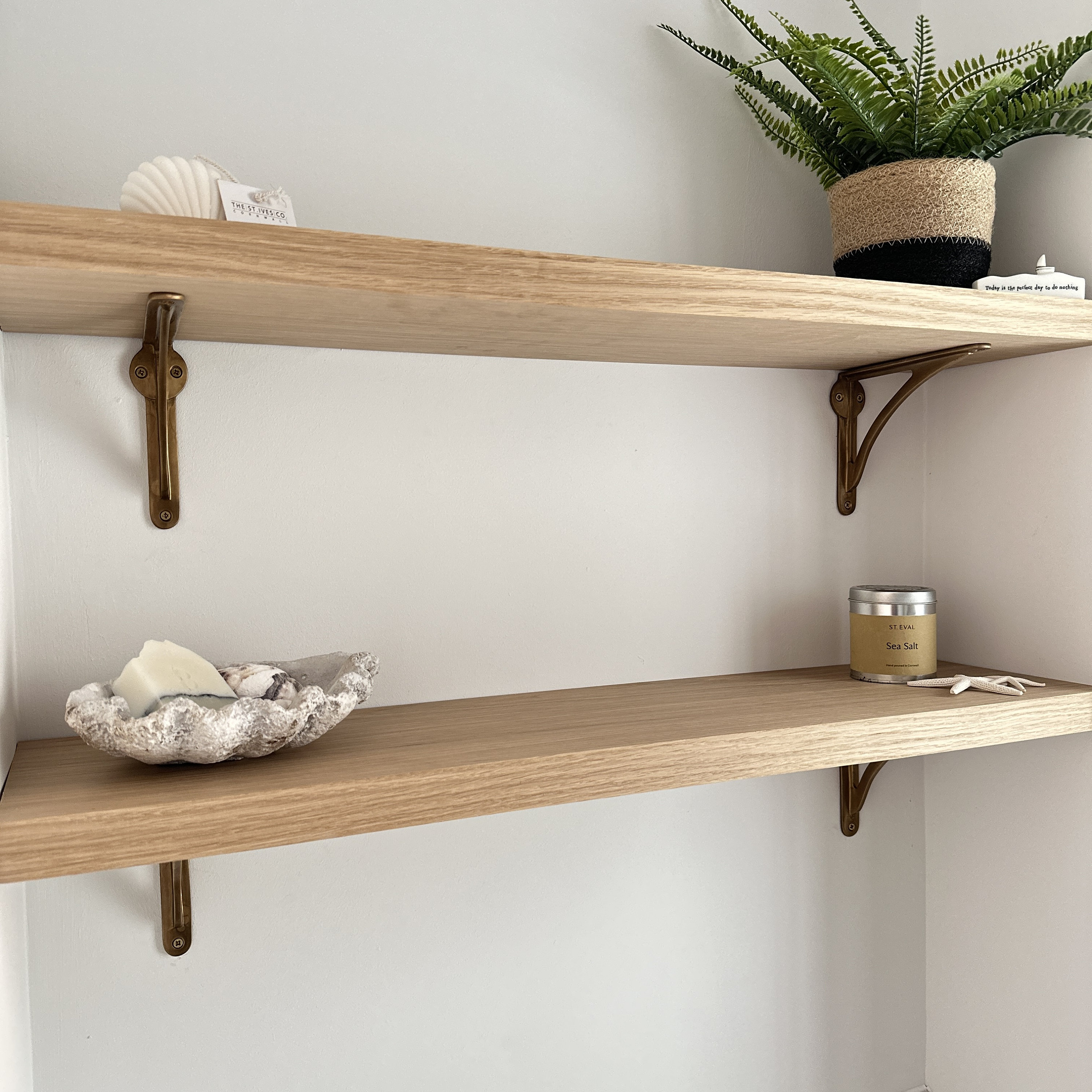 IRONMONGERY WORLD®Pair of CAST Iron Shelf Support Book Sink Toilet