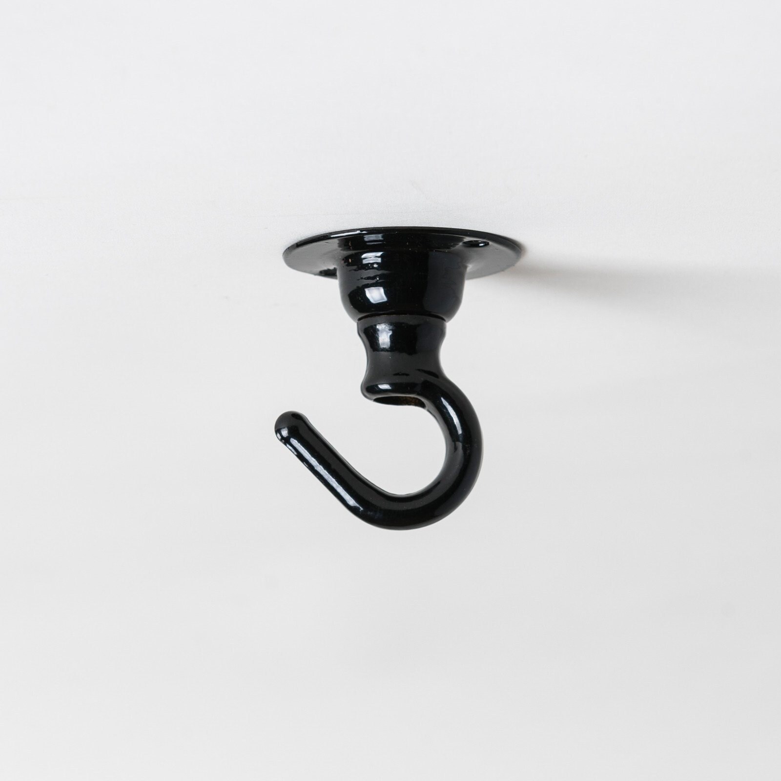 Small Ceiling Hook Black Etsy