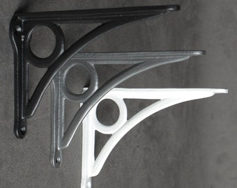 Cast Iron Shelf Bracket - 6" Heavy Duty Victorian Style
