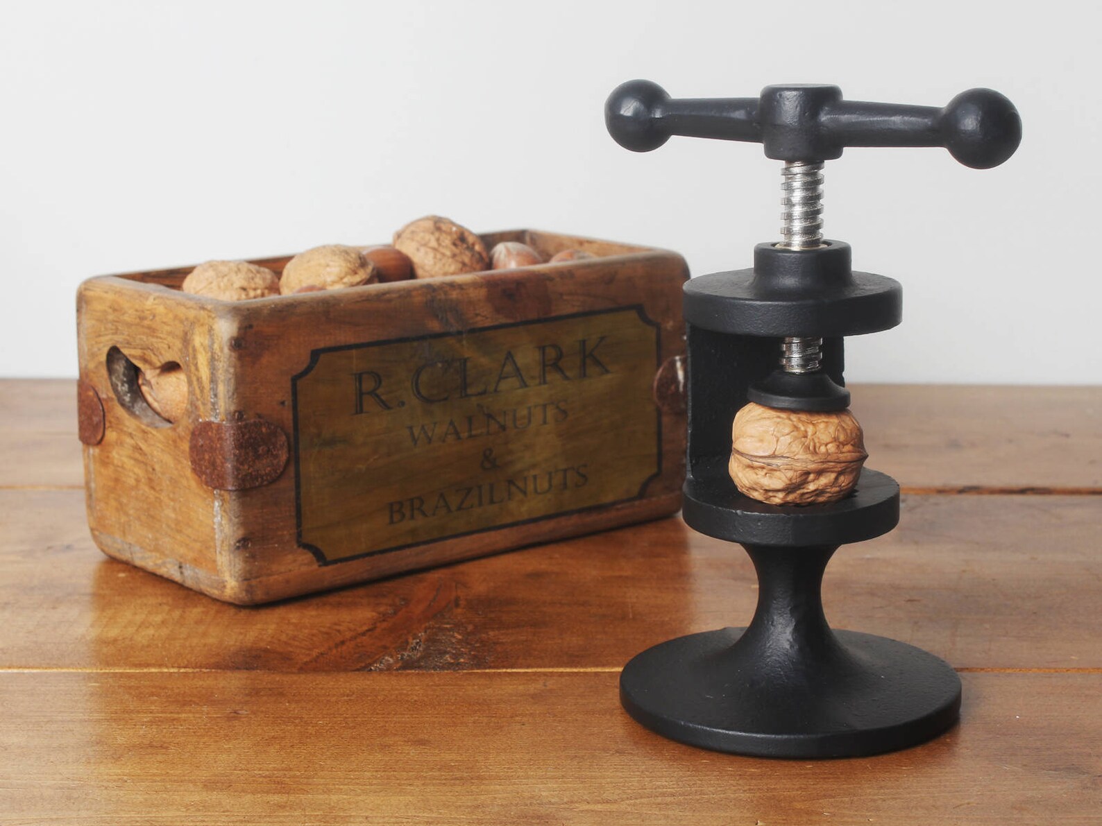 Cast Iron Nutcracker Solid Made Traditional Vintage Antique Etsy