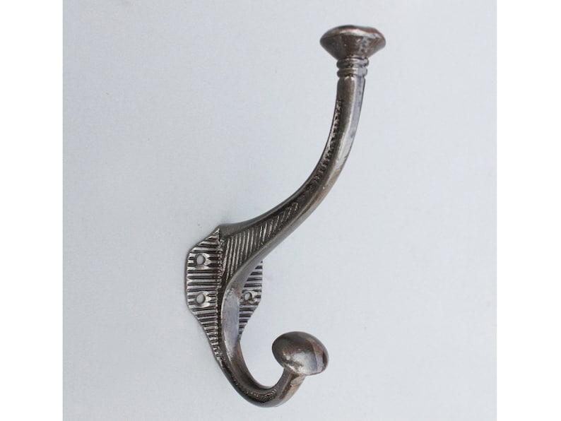 Stripe Cast Iron Hat & Coat Hook Decorative Antique Etsy UK