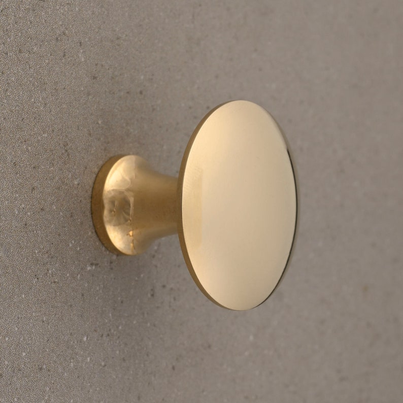 Polished Brass Cabinet Knobs & Handles