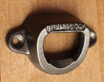 Apribottiglie Da Parete In Ghisa Stile Vintage 'Per Non Dimenticare' Per Bar E Casa - Foto 2