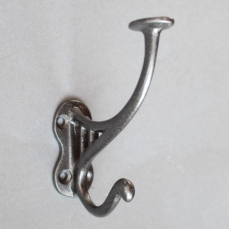 5 X Cast Iron Ornate Coat Hooks Vintage Antique French Shabby Chic Look - Vintage Wall Hooks Shabby Chic 5 X Cast Iron Ornate Coat Hooks Vintage Antique French Shabby Chic Look - Vintage Wall Hooks Shabby Chic