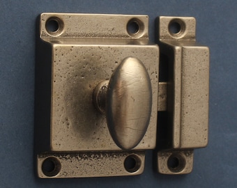 Handmade Cupboard Turn Latch | Shaker Kitchen Cabinet Door Catch