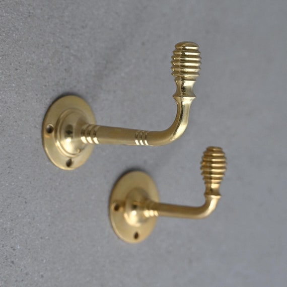 Brass Beehive Coat Hook Decorative Solid Brass Coat Hooks Beehive