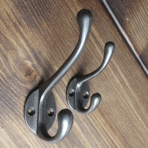 Crompton cast iron hat & coat hook