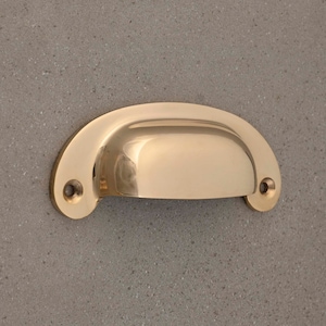 Polished Brass Cabinet Knobs & Handles