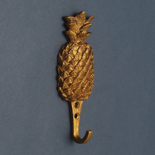 Pineapple Gold Hook Etsy
