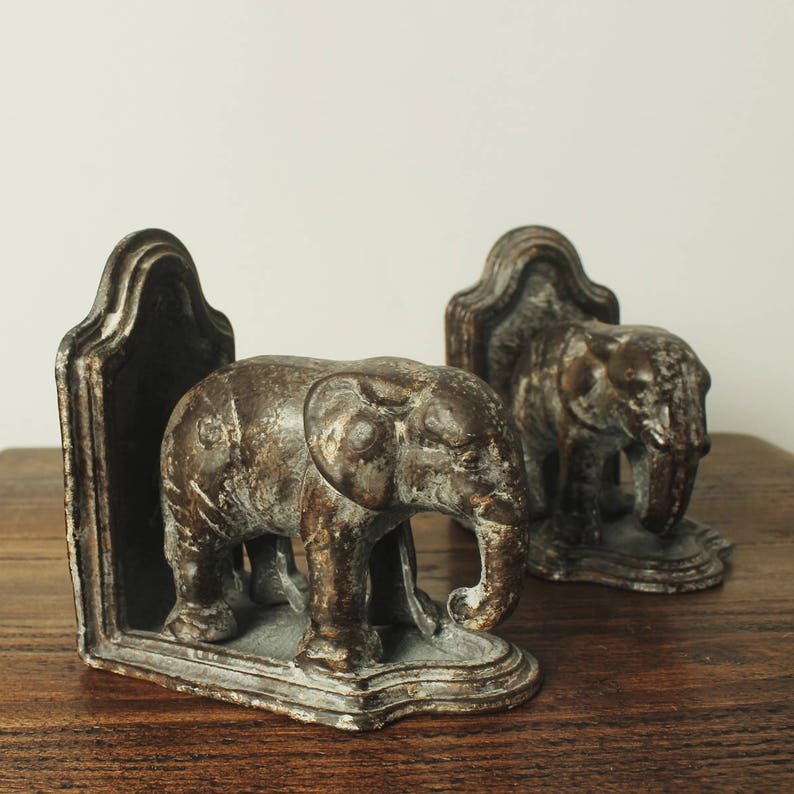 ebony elephant bookends ebony elephant bookends
