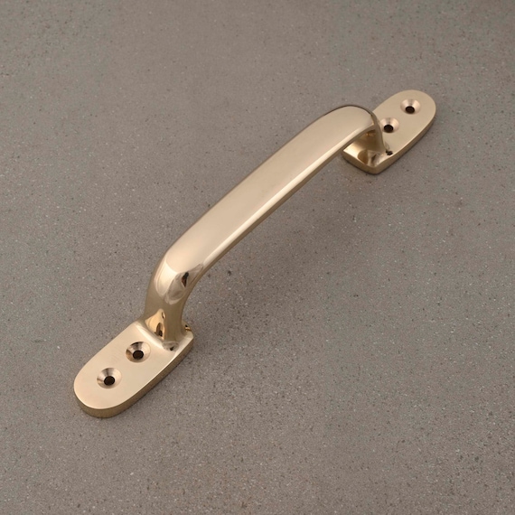 Solid Brass Handles Knobs Polished Brass Kitchen