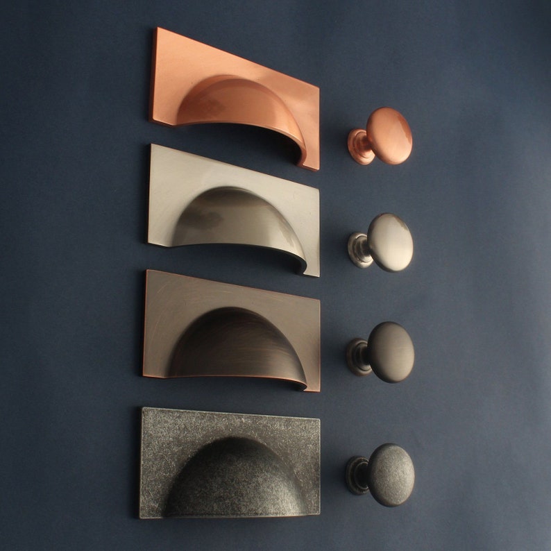 Monmouth Handles & Knobs Brushed Copper Style Etsy