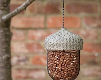 Acorn Bird Feeder - Bird Food Hanging Gift Idea Tree
