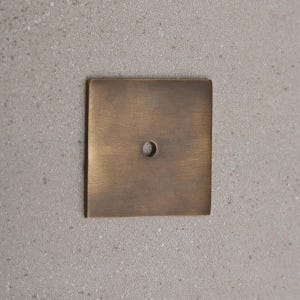 Cast Aged Brass Kitchen Cabinet Handles Hardware | Shropshire Shaker ...
