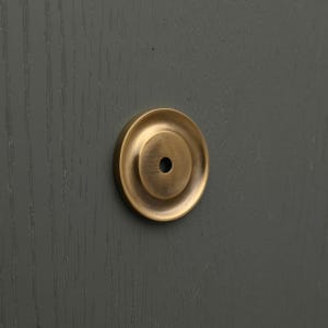 Light Aged Brass Cabinet Handles & Knobs | Solid Kitchen Cupboard Pulls ...