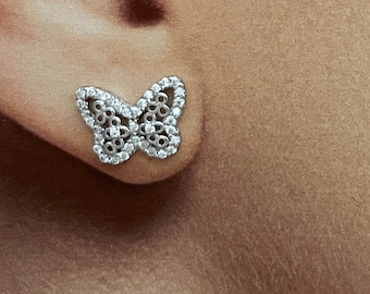Orecchini da sposa in argento 925 di alta qualà, gioielli alla moda