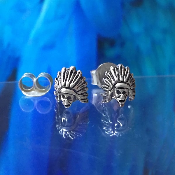 Indian Head Earrings Etsy