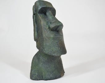 一点物モアイ像 ミルタイティイースター島購入 一点物モアイ像 ミル