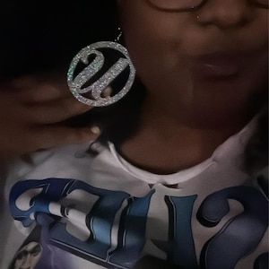 Usher SymbolEarrings// Icon Concert Earrings/ Statement Earrings /For the Culture// Dangle Earrings // Arch Earrings Drop Earring//Legend