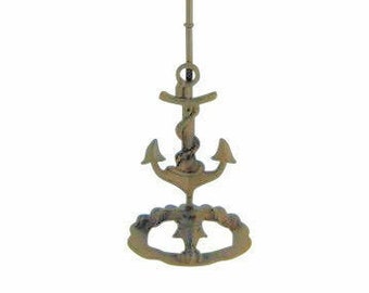 Nautical Anchor Toilet Paper Holder Stand Portable Marine Navy Fisherman gift