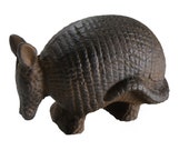 Vintage look Cast Iron Armadillo Paperweight Door Stop