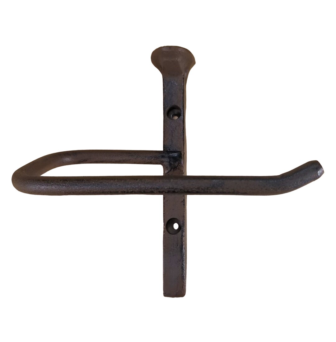 Scrolling On Toilet - Railroad Spike Figurine