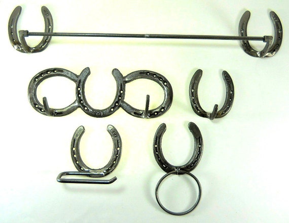 Herradura Set de accesorios de baño 5 pc acero primitivo