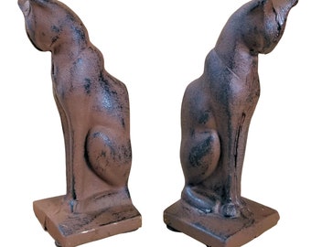 SL00021 Decorative BINGFANG-W 1 Pair/Lot Cute Funny Lovely Cat & Music Note Iron Bookend 