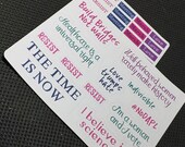 Strong Women Stickers | Dot Journal Accessories | Feminist