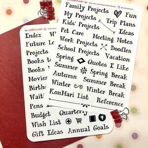 Dot Journal Starter Kit: Collection & Habit Stickers for 2026 Planning