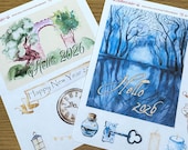 2026 New Year's decorative dot journal accessories | Hello 2026 | Threshold of the Year