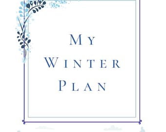 Winter Planner | The Winter Plan | Printable Planner | Digital Download