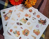 Autumn Harvest Set | Fall Mood | Dot Journal Accessories | Planner Stickers | Samhain | Autumn Cottagecore