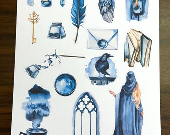 Mysterious Castle Stickers | Fantasy | Mystic | Dot Journal and Planner Stickers