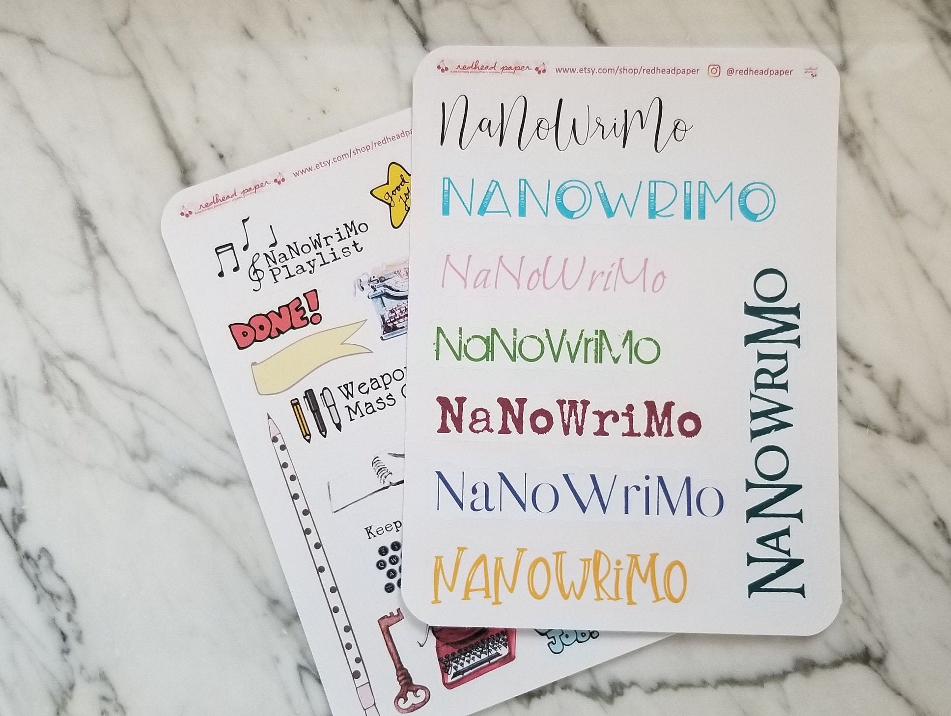 Creating a Writer's Bullet Journal for NaNoWriMo