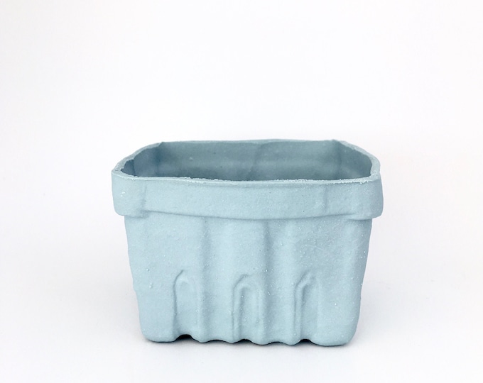 Porcelain Berry Basket- Medium SEEN in COASTAL LIVING
