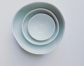 SALE Nesting Citrus Bowls - set of 3