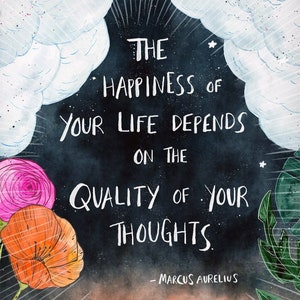 Quality Thoughts print - 8x10