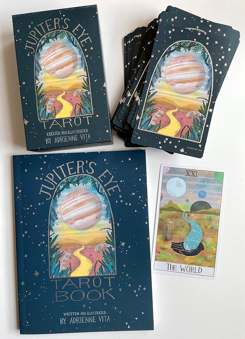 Jupiter's Eye Tarot deck & book bundle image 10