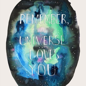 The Universe print - 8x10