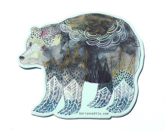 Bear - sticker