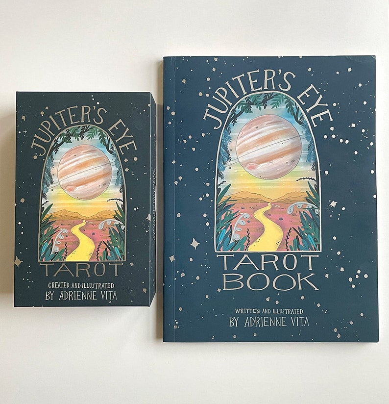 Jupiter's Eye Tarot deck & book bundle image 2