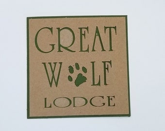 Great Wolf Lodge Scrapbook Kit 286 - Etsy
