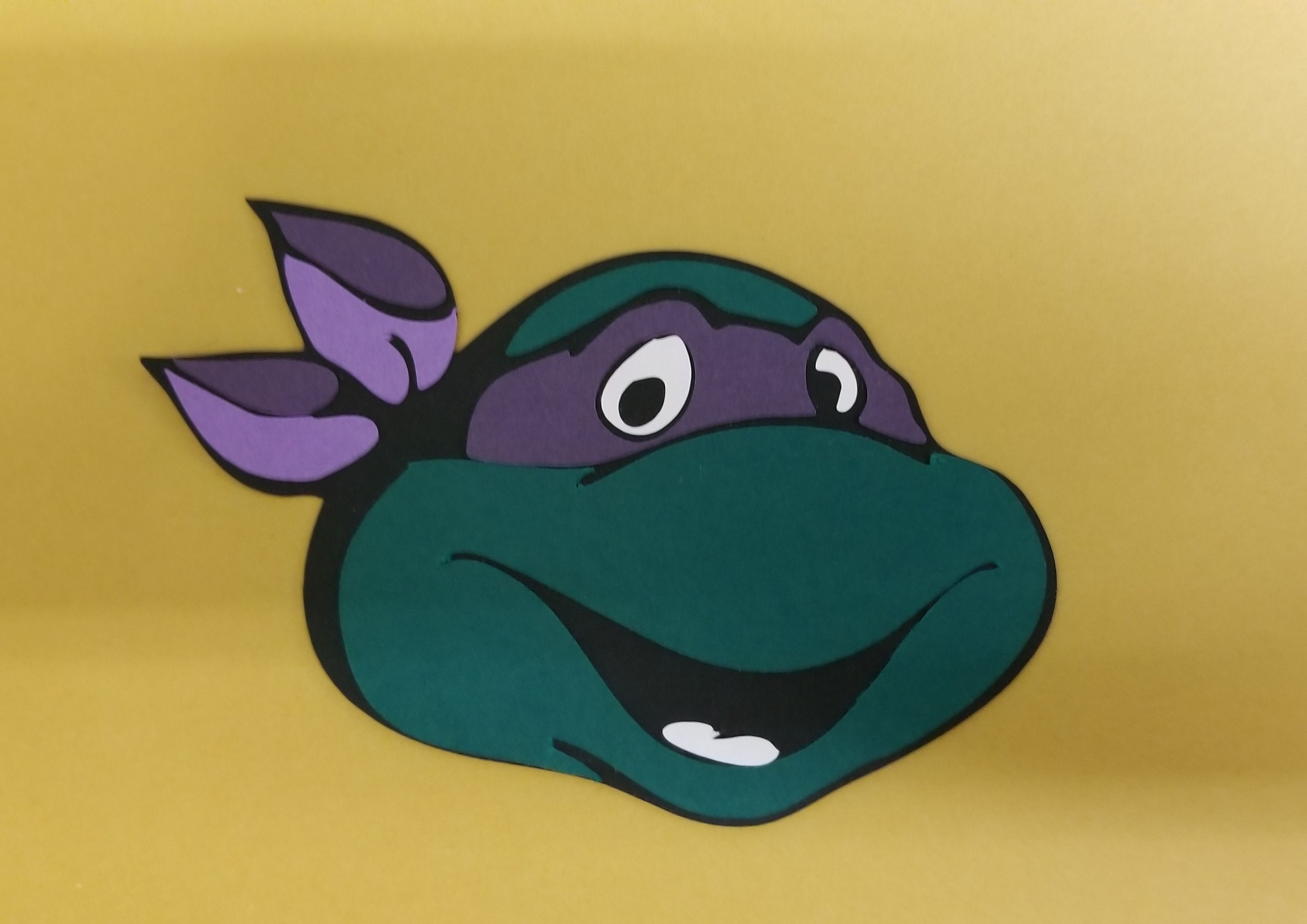 Ninja Turtle Purple Die Cut | Etsy