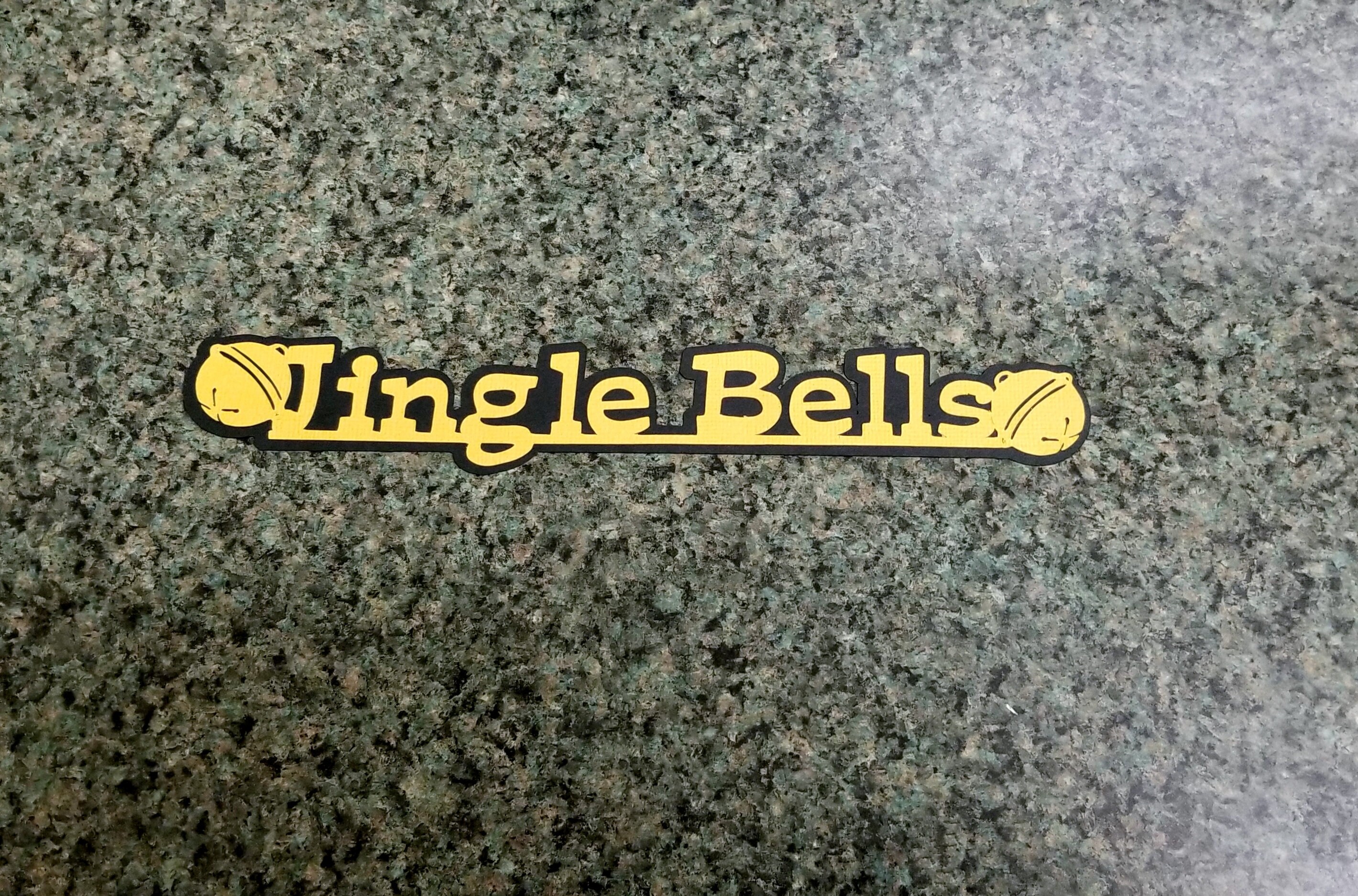 Jingle Bells Die Cut | Etsy